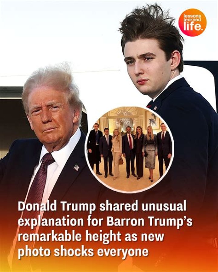 Barron Trump's Remarkable Height And Age