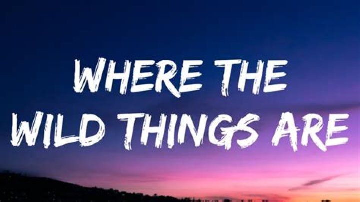 Exploring The Depths Of "Where Wild Things Are" Lyrics