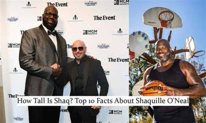 Exploring The Enormous Shaq Height: A Look Into The Life Of Shaquille O'Neal