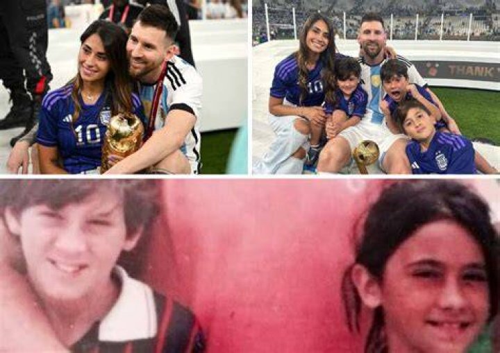 See Lionel Messi And His Wife Antonela's Adorable Childhood Photos