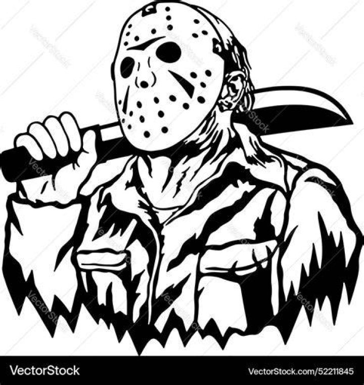 Stunning Jason Voorhees Graphic Art For Horror Fans