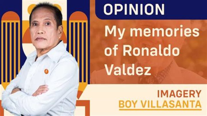 Unveiling The Journey Of Ronaldo Valdez: A Multifaceted Talent